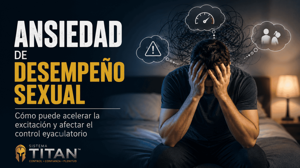 Ansiedad de desempeño sexual y su relación con la excitación y el control eyaculatorio